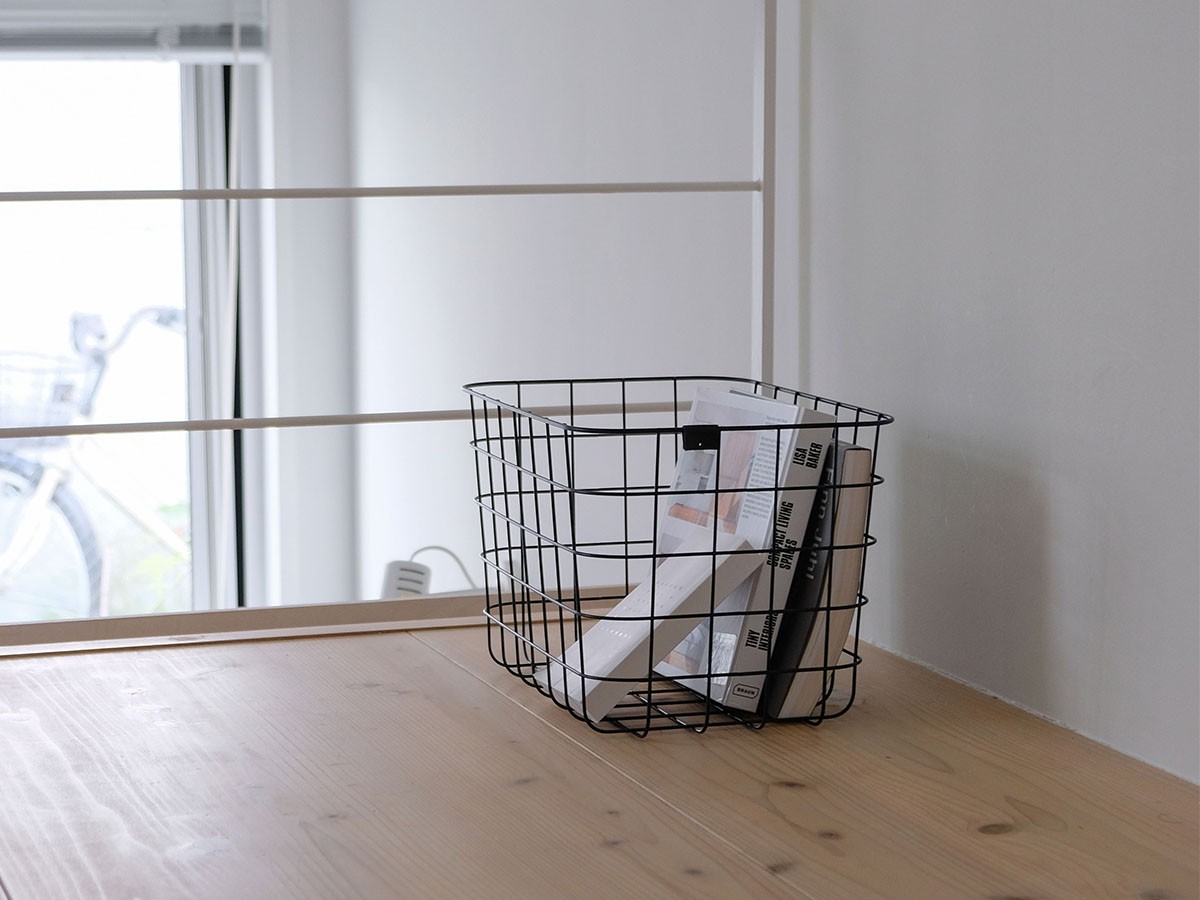 MOHEIM WIRE BASKET / モヘイム ワイヤーバスケット M （雑貨・その他インテリア家具 > かご・バスケット） 4