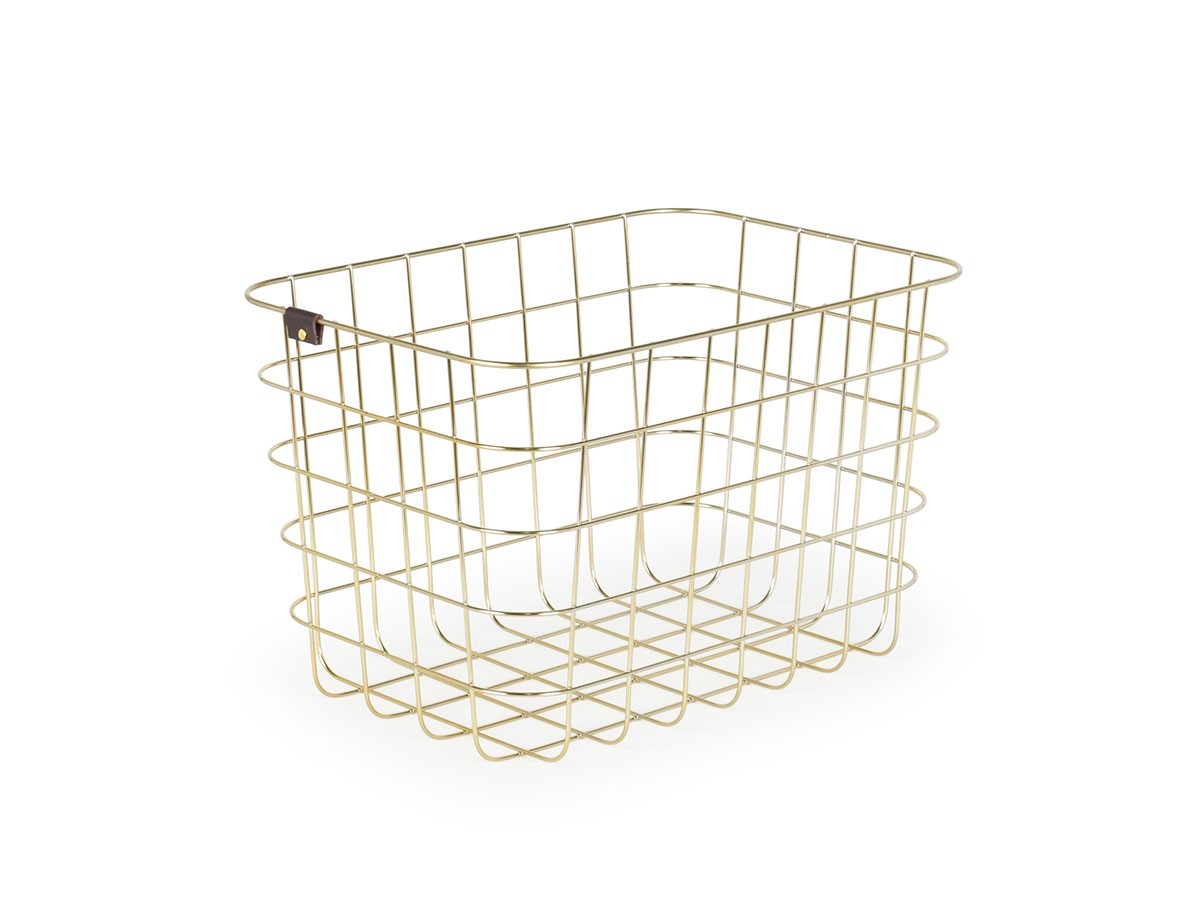 MOHEIM WIRE BASKET / モヘイム ワイヤーバスケット M （雑貨・その他インテリア家具 > かご・バスケット） 2