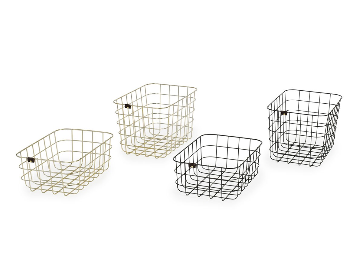 MOHEIM WIRE BASKET / モヘイム ワイヤーバスケット M （雑貨・その他インテリア家具 > かご・バスケット） 9