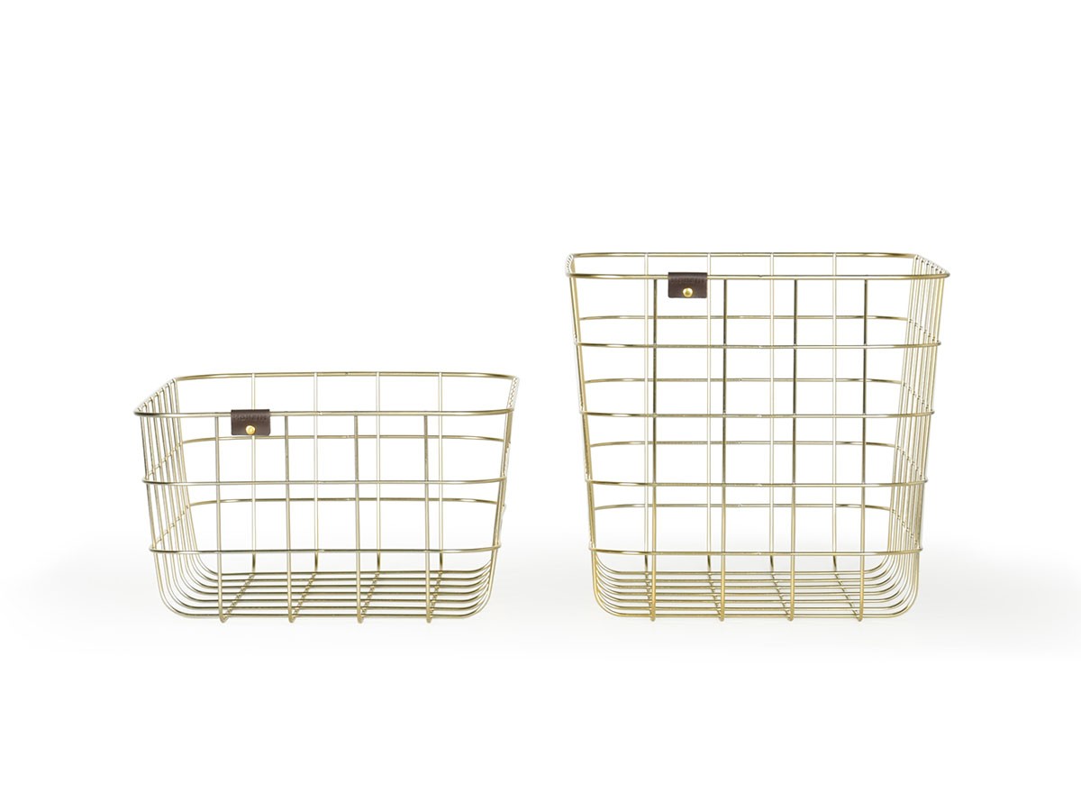 MOHEIM WIRE BASKET / モヘイム ワイヤーバスケット M （雑貨・その他インテリア家具 > かご・バスケット） 12