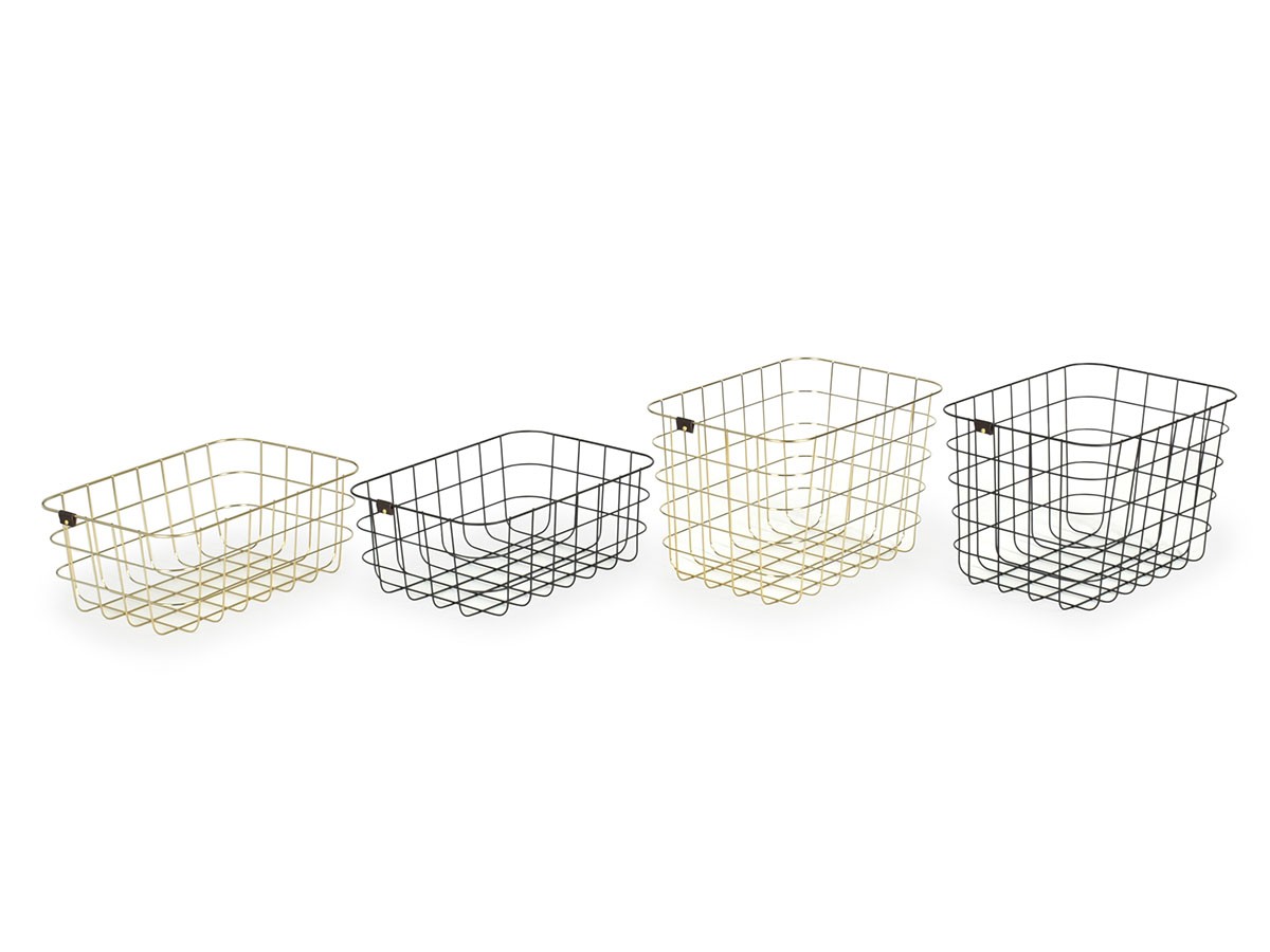 MOHEIM WIRE BASKET / モヘイム ワイヤーバスケット M （雑貨・その他インテリア家具 > かご・バスケット） 8