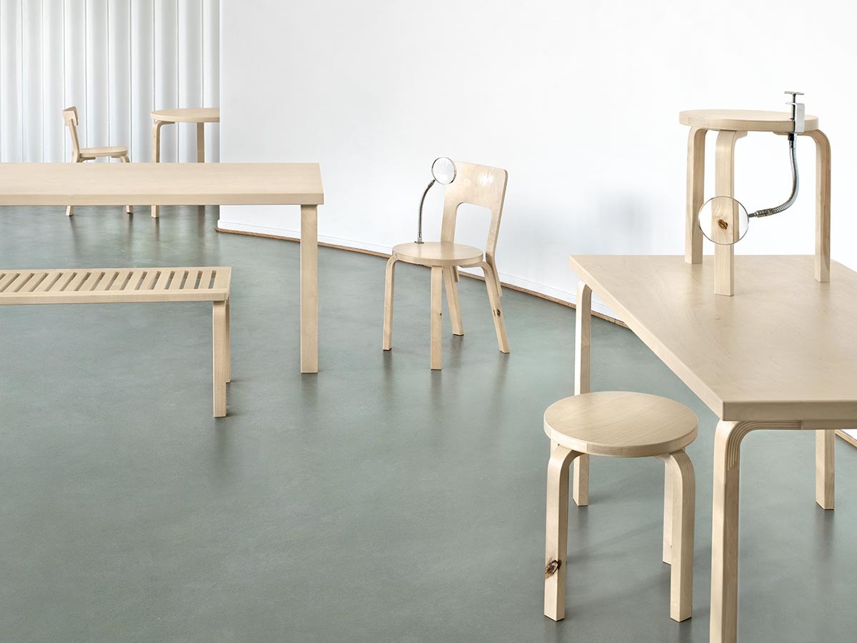 Artek Forest Collection
TABLE 81B WILD BIRCH / アルテック フォレストシリーズ 81B テーブル ワイルドバーチ （テーブル > ダイニングテーブル） 2