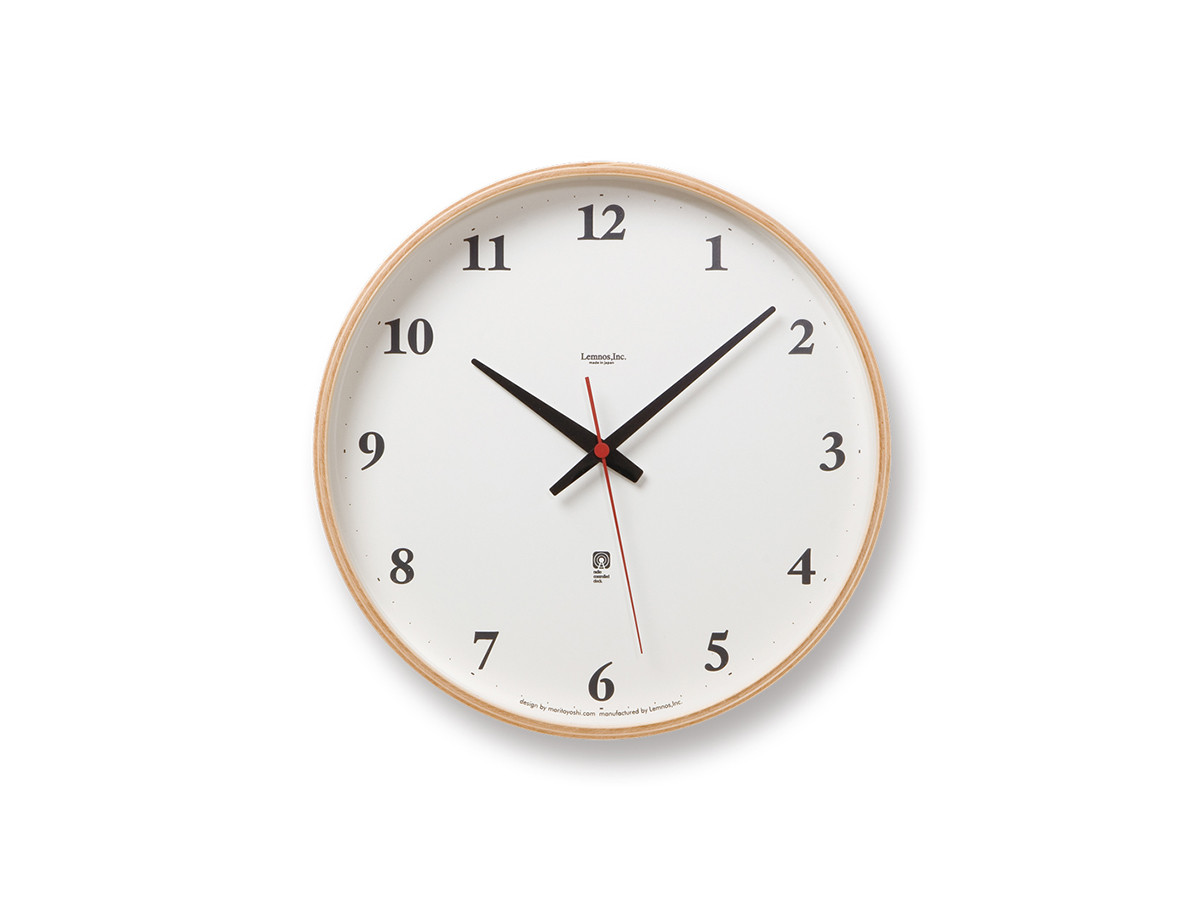 Lemnos Plywood clock / レムノス プライウッド クロック L（旧仕様） （時計 > 壁掛け時計） 1