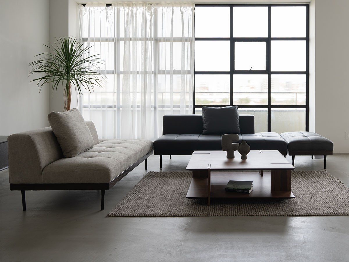 NOWHERE LIKE HOME SIGLS Ottoman / ノーウェアライクホーム シグルス オットマン シルキーレザーテックス （ソファ > オットマン） 3