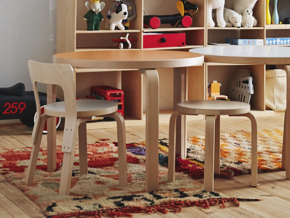 Artek CHILDREN'S STOOL NE60 / アルテック 子供用スツール NE60 （キッズ家具・ベビー用品 > キッズチェア・ベビーチェア） 5