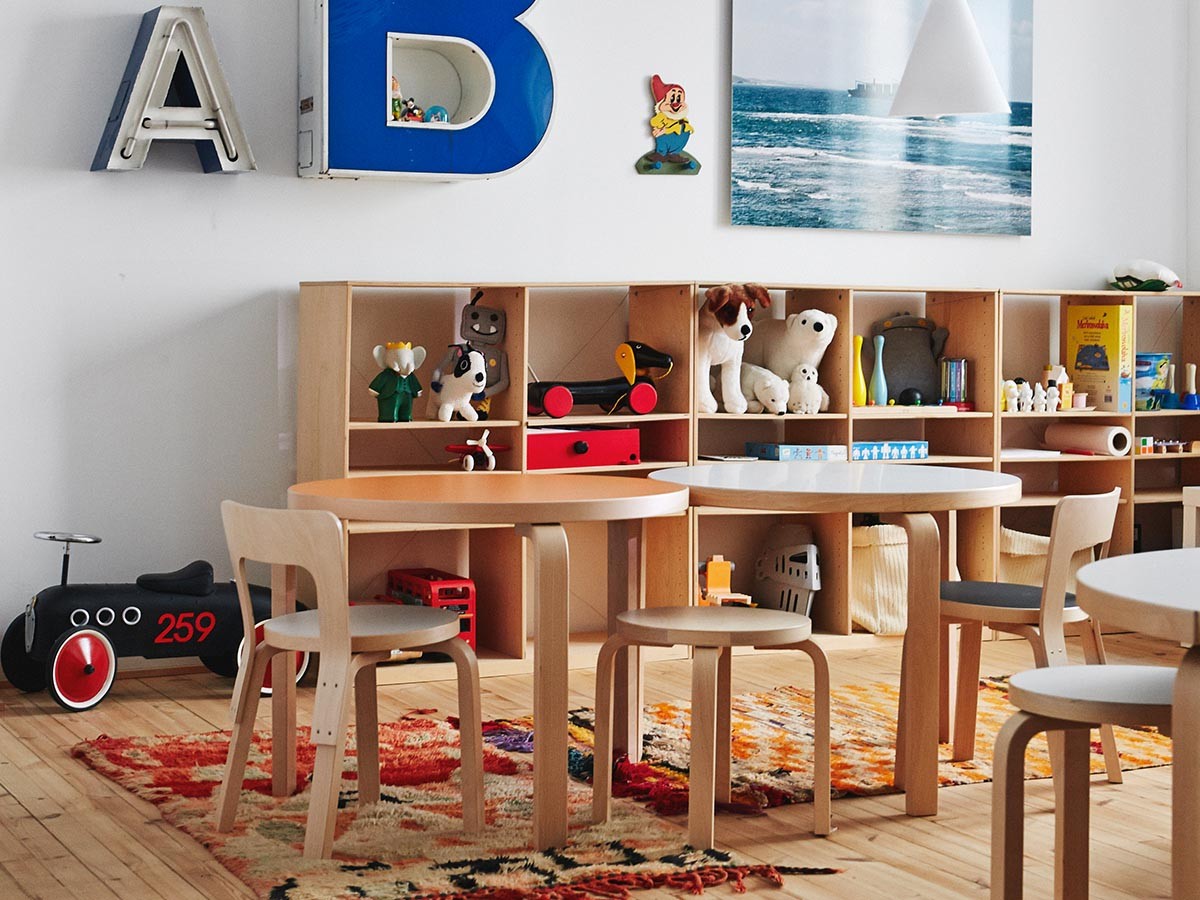 Artek CHILDREN'S STOOL NE60 / アルテック 子供用スツール NE60 （キッズ家具・ベビー用品 > キッズチェア・ベビーチェア） 4