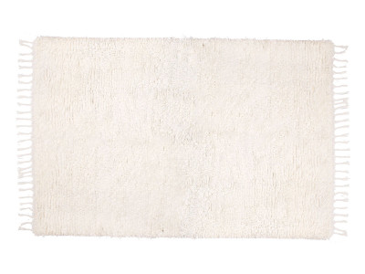 a.depeche NZ wool rug white / アデペシュ ニュージー ウールラグ