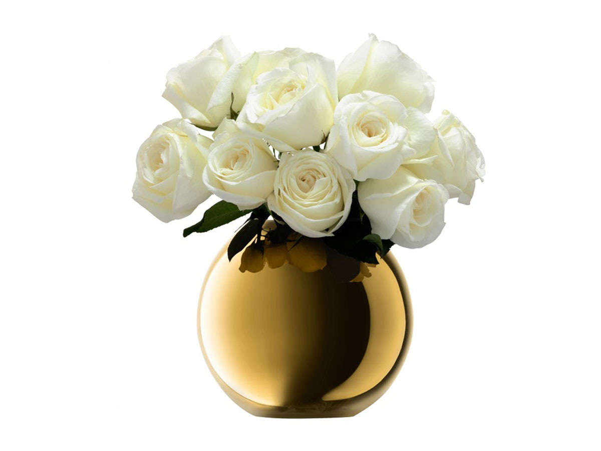 LSA International POLKA VASE / エルエスエー インターナショナル ポルカ ベース 高さ16cm （花器・プランター・グリーン > 花瓶・フラワーベース） 1