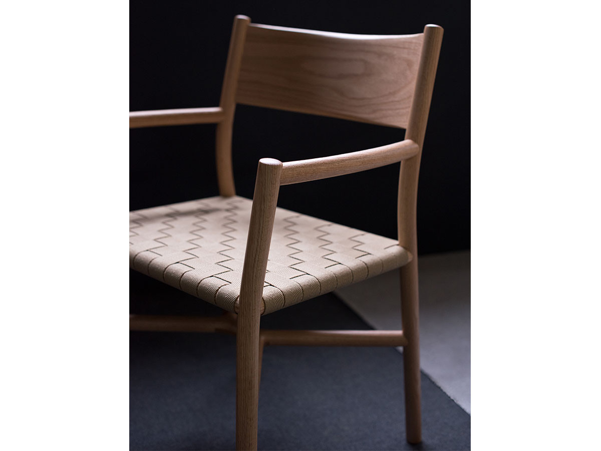 ARIAKE Ariake Arm Chair / アリアケ 有明アームチェア（テキスタイルストラップ） （チェア・椅子 > ダイニングチェア） 6