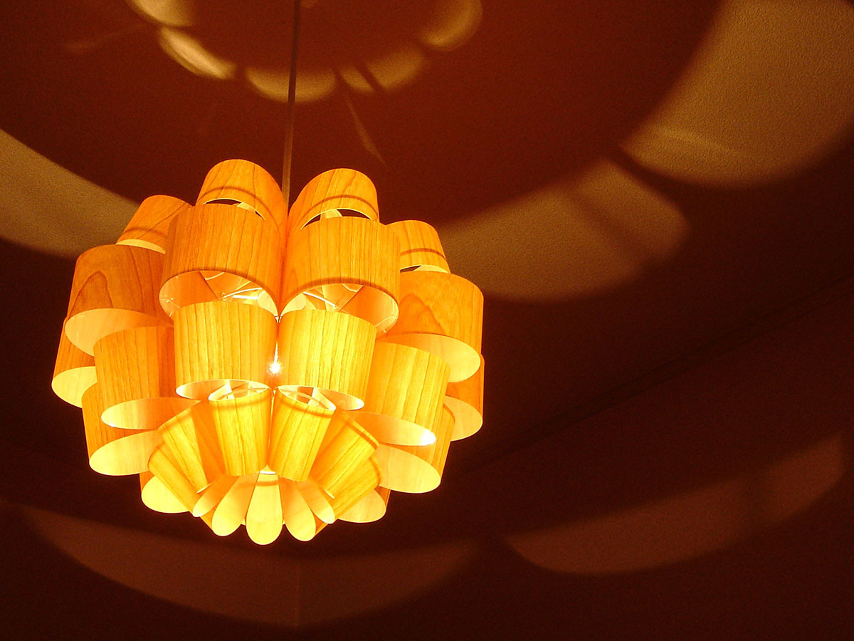 TOSHIYUKI TANI P.P. WOOD LAMP SHADE Don2-wood / 谷 俊幸 P.P. ランプシェード どん2 ウッド （ライト・照明 > ペンダントライト） 4
