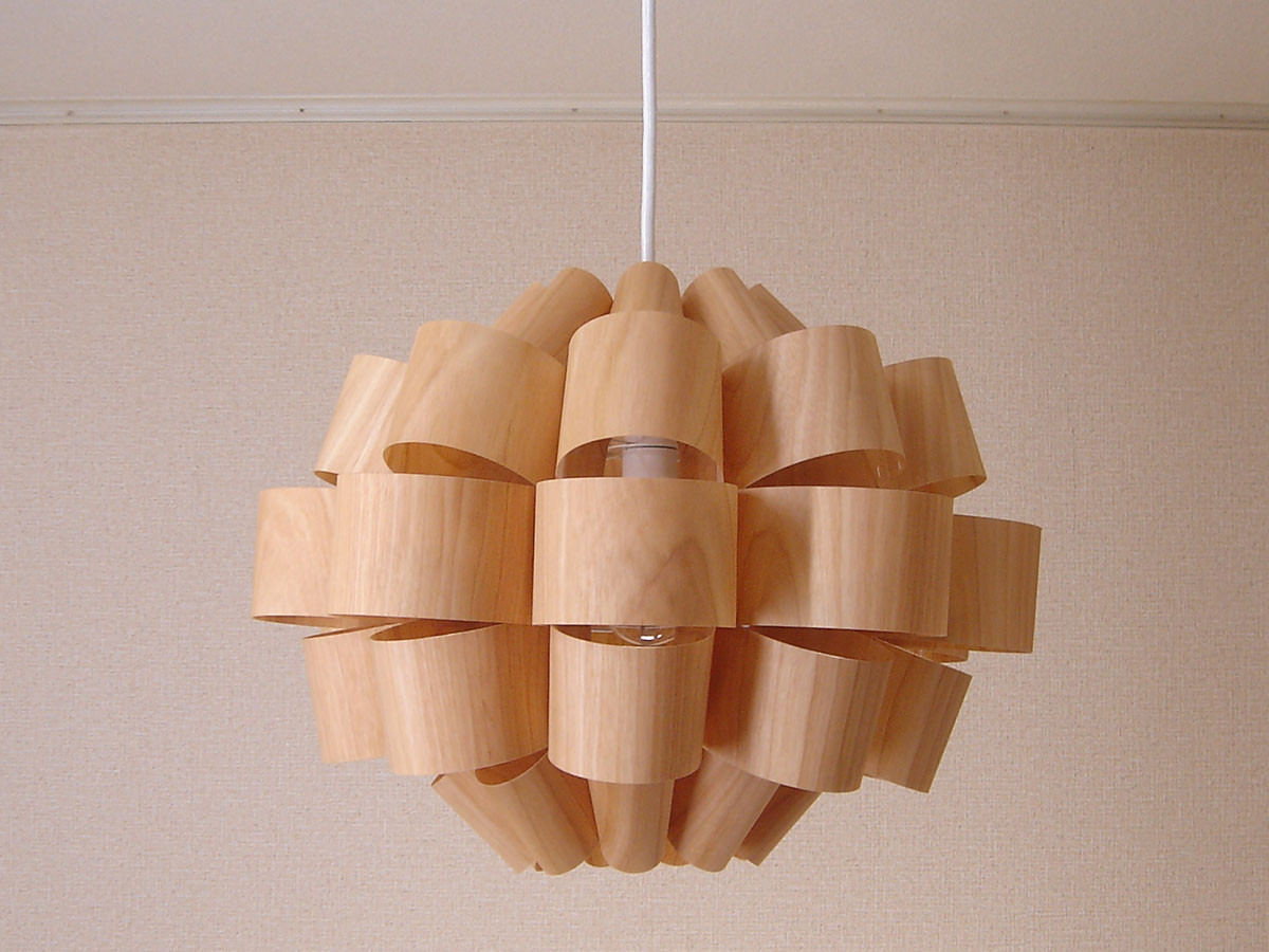TOSHIYUKI TANI P.P. WOOD LAMP SHADE Don2-wood / 谷 俊幸 P.P. 