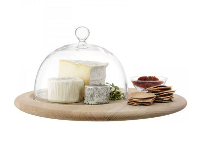 LSA International SERVE CHEESE SET & OAK BASE / エルエスエー
