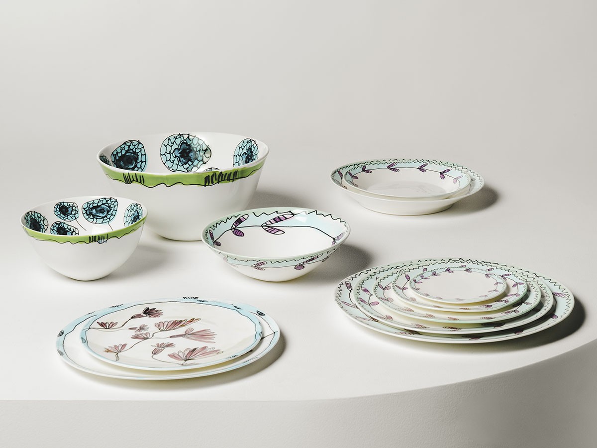 MIDNIGHT FLOWERS by MARNI
Starter Plate Blossom Milk / ミッドナイトフラワーズ バイ マルニ
スタータープレート ブロッサムミルク 24cm （食器・テーブルウェア > 皿・プレート） 9