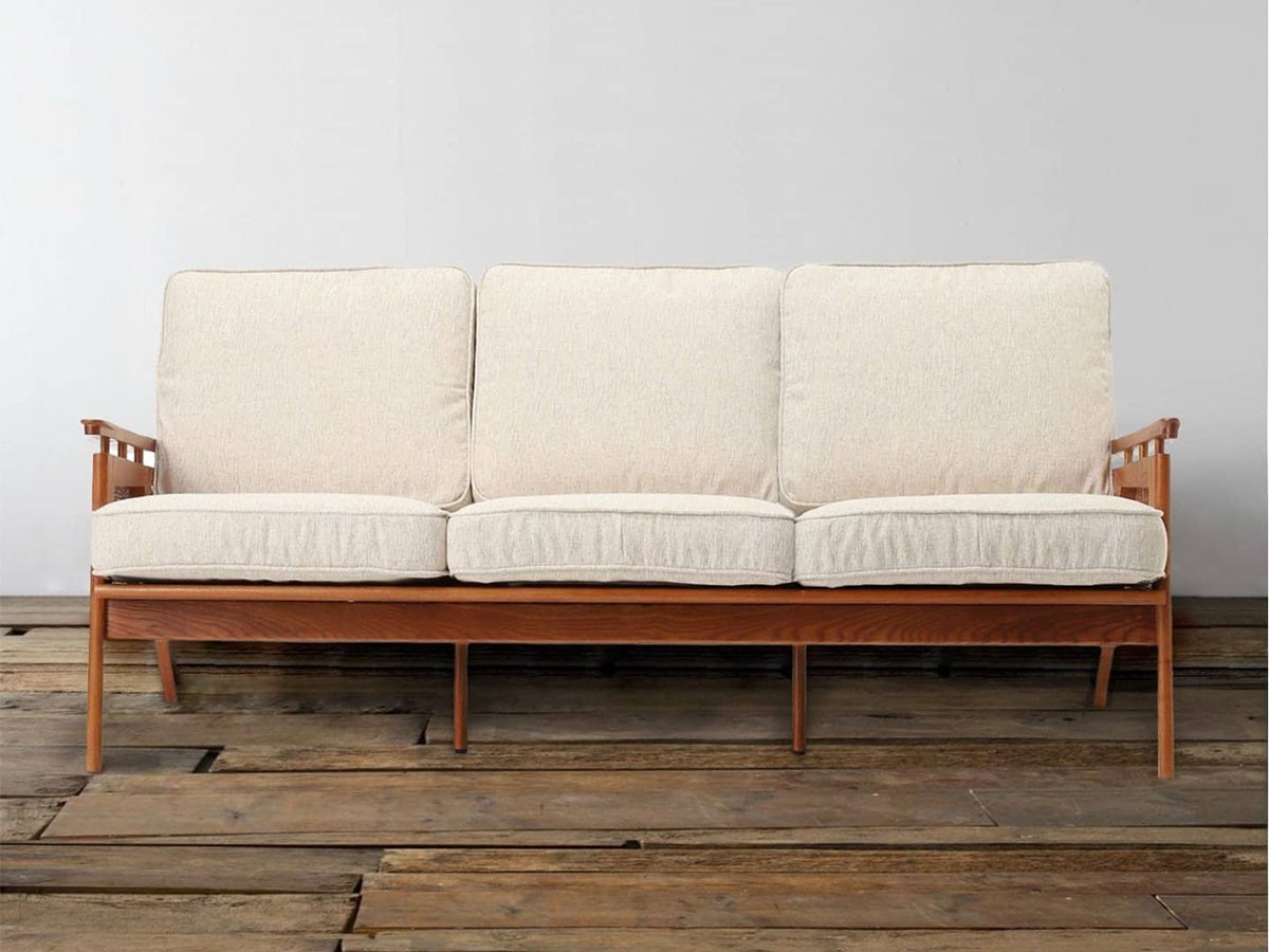 ACME Furniture WICKER SOFA 3P / アクメファニチャー ウィッカー ソファ 3人掛け（アイボリー） （ソファ > 三人掛けソファ） 2