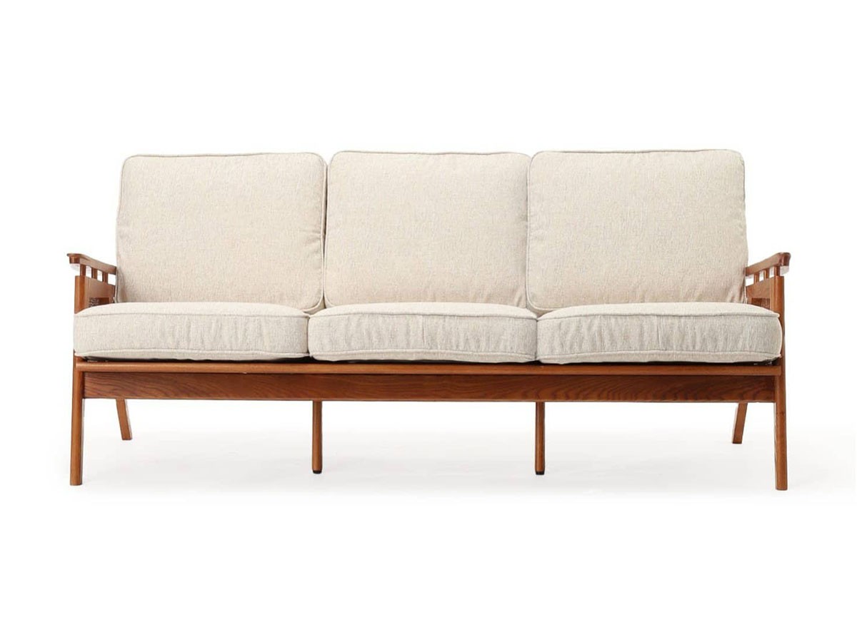 ACME Furniture WICKER SOFA 3P / アクメファニチャー ウィッカー ソファ 3人掛け（アイボリー） （ソファ > 三人掛けソファ） 3