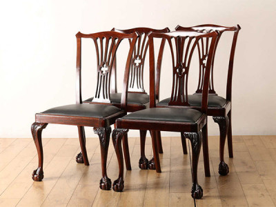 Lloyd's Antiques ロイズアンティークス ダイニングチェア Lloyd's Antiques Real Antique Ball & Claw Chair / ロイズ