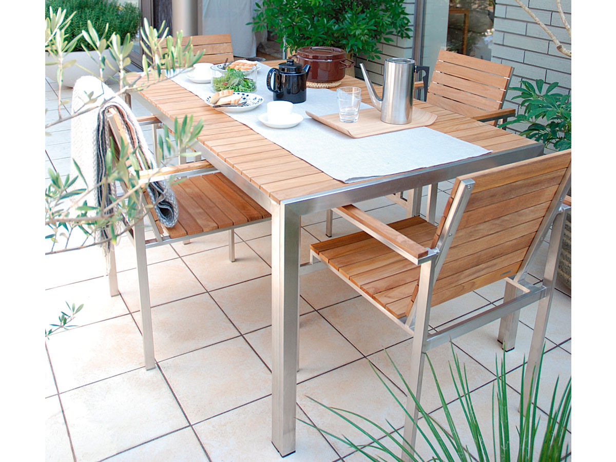 Teak Style Rise Dining Table / チークスタイル ライズ ダイニング