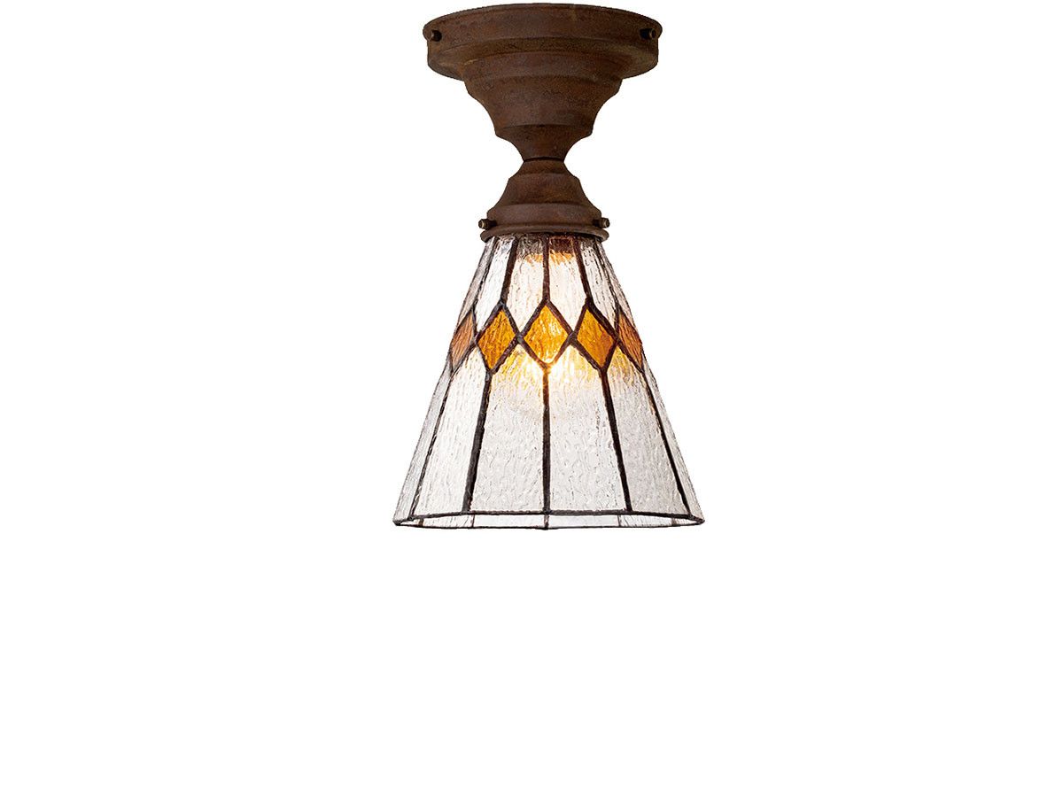 FLYMEe Factory CUSTOM SERIESBasic Ceiling Lamp × Stained Glass Break /  フライミーファクトリー カスタムシリーズ, ベーシックシーリングランプ × ステンドグラス（ブレイク）