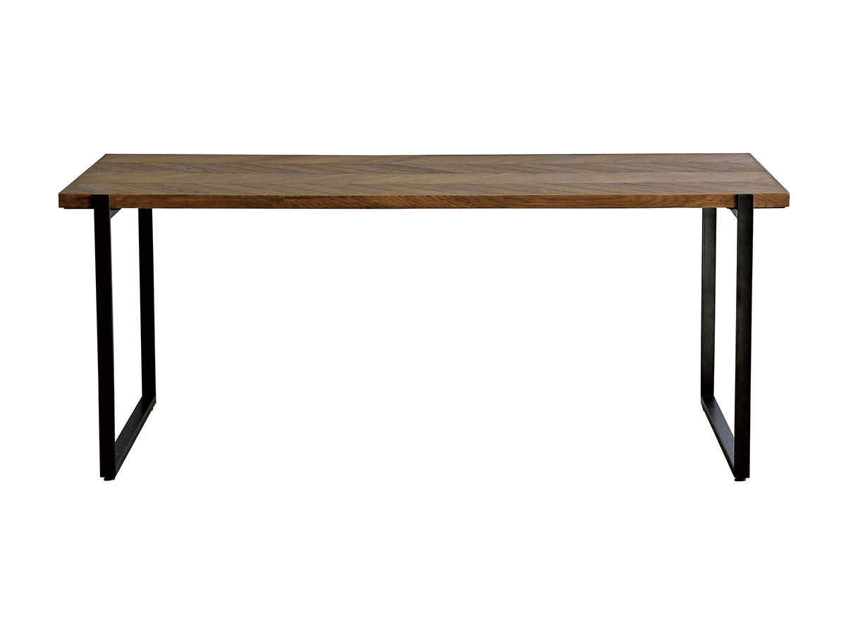 Knot antiques GYPSY DINING TABLE / ノットアンティークス ジプシー ダイニングテーブル
ヘリンボーン柄天板 + No.4脚（ロの字脚） （テーブル > ダイニングテーブル） 8