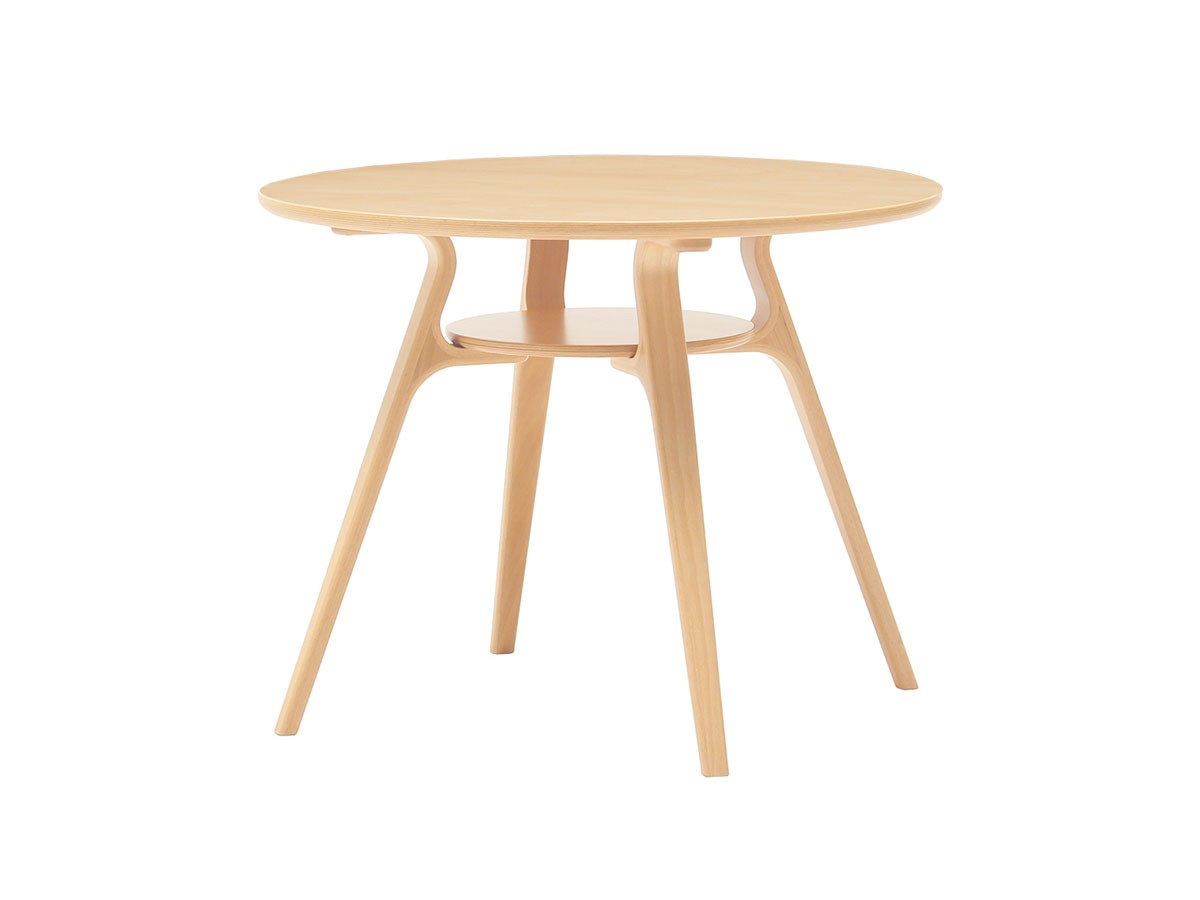 天童木工 Bambi Dining Table / てんどうもっこう バンビ ダイニングテーブル 直径90cm（ホワイトビーチ） （テーブル > ダイニングテーブル） 1