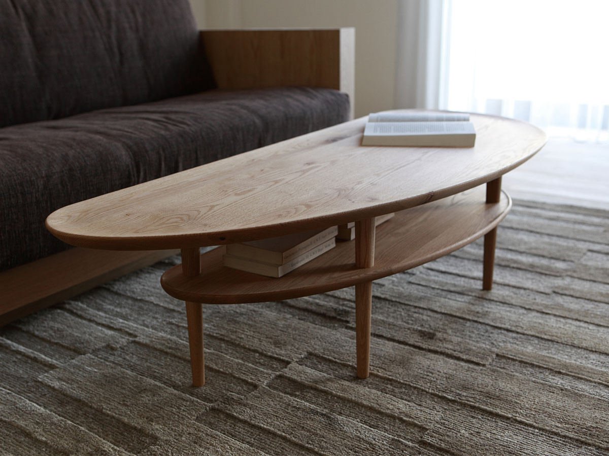 HIRASHIMA BORDO Bean Table 126 / ヒラシマ ボルド ビーンテーブル 126 - インテリア・家具通販【FLYMEe】