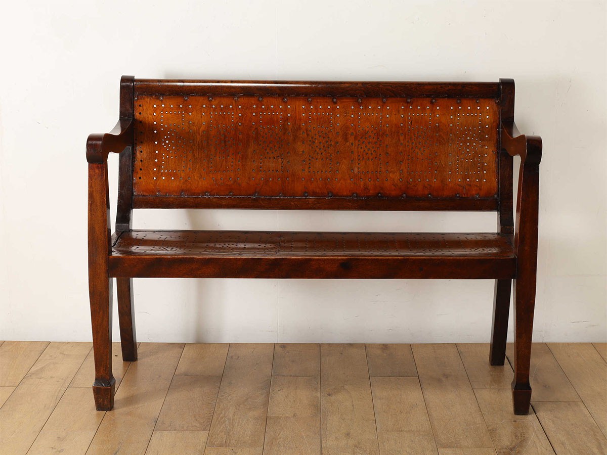 Lloyd's Antiques Real Antique 
Victorian Bench / ロイズ・アンティークス 英国アンティーク家具
ヴィクトリアンベンチ （チェア・椅子 > ベンチ） 2