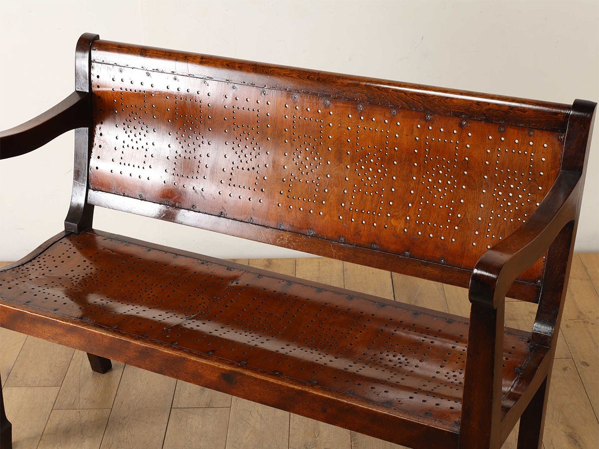 Lloyd's Antiques Real Antique 
Victorian Bench / ロイズ・アンティークス 英国アンティーク家具
ヴィクトリアンベンチ （チェア・椅子 > ベンチ） 8