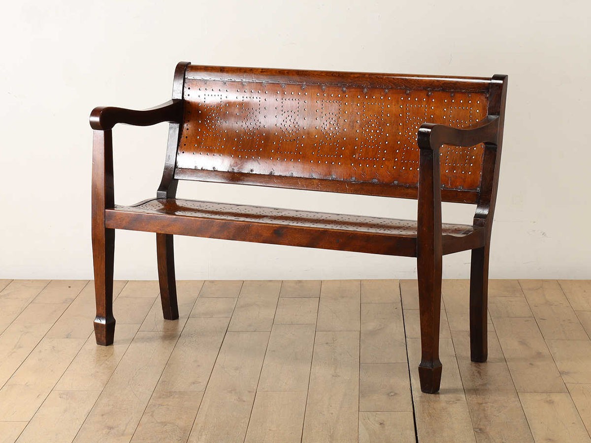 Lloyd's Antiques Real Antique 
Victorian Bench / ロイズ・アンティークス 英国アンティーク家具
ヴィクトリアンベンチ （チェア・椅子 > ベンチ） 1