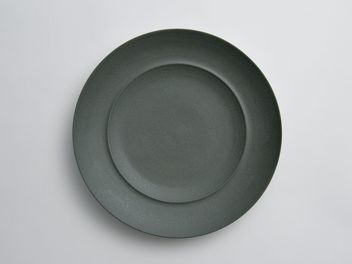 MISHIM POTTERY CREATION calm rim plate M / ミシンポタリークリエイション カーム リムプレート M（ネロ） （食器・テーブルウェア > 皿・プレート） 20