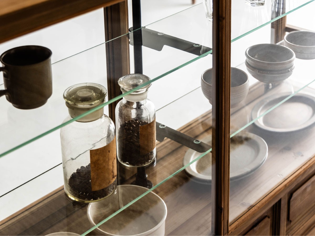 Knot antiques ASAHI GLASS CABINET / ノットアンティークス アサヒ ガラスキャビネット （収納家具 > キャビネット） 9