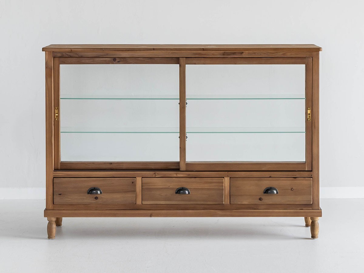 Knot antiques ASAHI GLASS CABINET / ノットアンティークス アサヒ ガラスキャビネット （収納家具 > キャビネット） 11