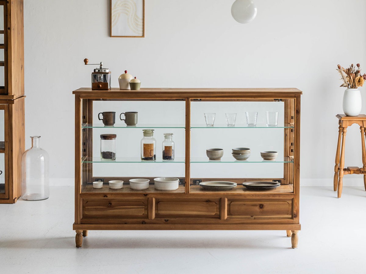 Knot antiques ASAHI GLASS CABINET / ノットアンティークス アサヒ