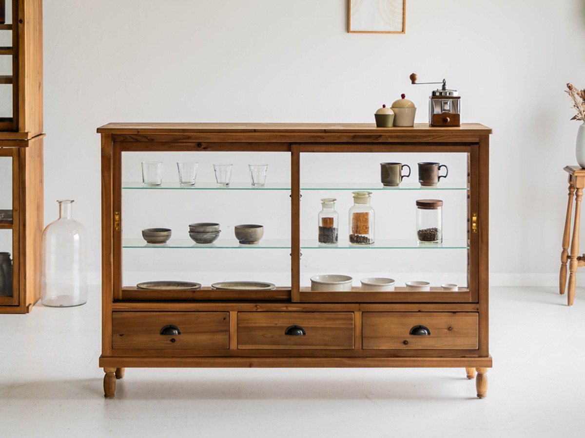 Knot antiques ASAHI GLASS CABINET / ノットアンティークス アサヒ
