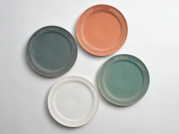 MISHIM POTTERY CREATION StiLL round plate S / ミシンポタリークリエイション スティル ラウンドプレート S（藍墨茶） （食器・テーブルウェア > 皿・プレート） 22