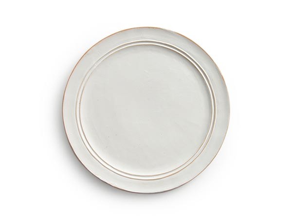 MISHIM POTTERY CREATION StiLL round plate S + stand / ミシンポタリークリエイション スティル ラウンドプレート S + スタンド（胡粉） （食器・テーブルウェア > 皿・プレート） 8