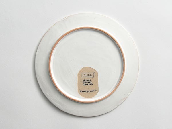 MISHIM POTTERY CREATION StiLL round plate S + stand / ミシンポタリークリエイション スティル ラウンドプレート S + スタンド（胡粉） （食器・テーブルウェア > 皿・プレート） 16