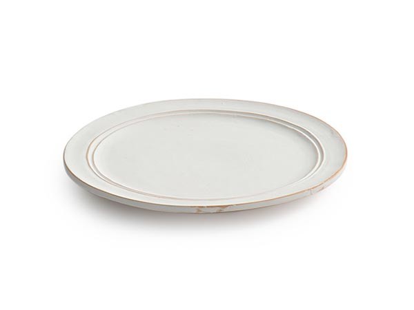 MISHIM POTTERY CREATION StiLL round plate S + stand / ミシンポタリークリエイション スティル ラウンドプレート S + スタンド（胡粉） （食器・テーブルウェア > 皿・プレート） 2