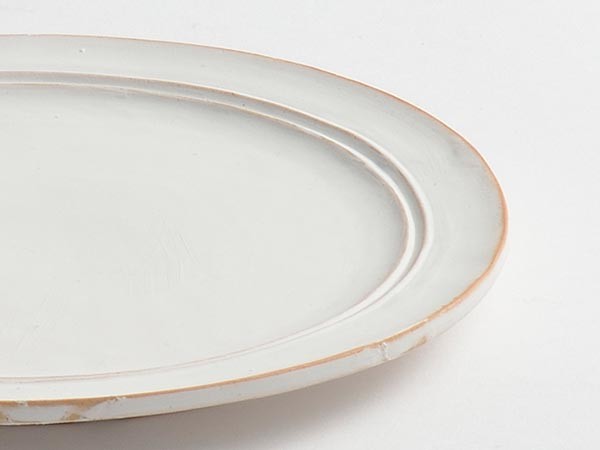 MISHIM POTTERY CREATION StiLL round plate S + stand / ミシンポタリークリエイション スティル ラウンドプレート S + スタンド（胡粉） （食器・テーブルウェア > 皿・プレート） 10