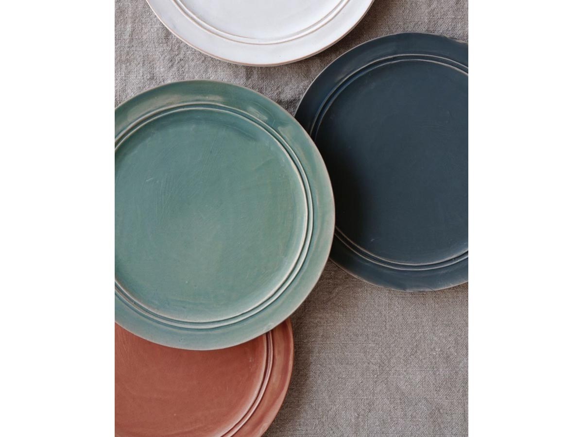 MISHIM POTTERY CREATION StiLL round plate S / ミシンポタリークリエイション スティル ラウンドプレート S（胡粉） （食器・テーブルウェア > 皿・プレート） 23