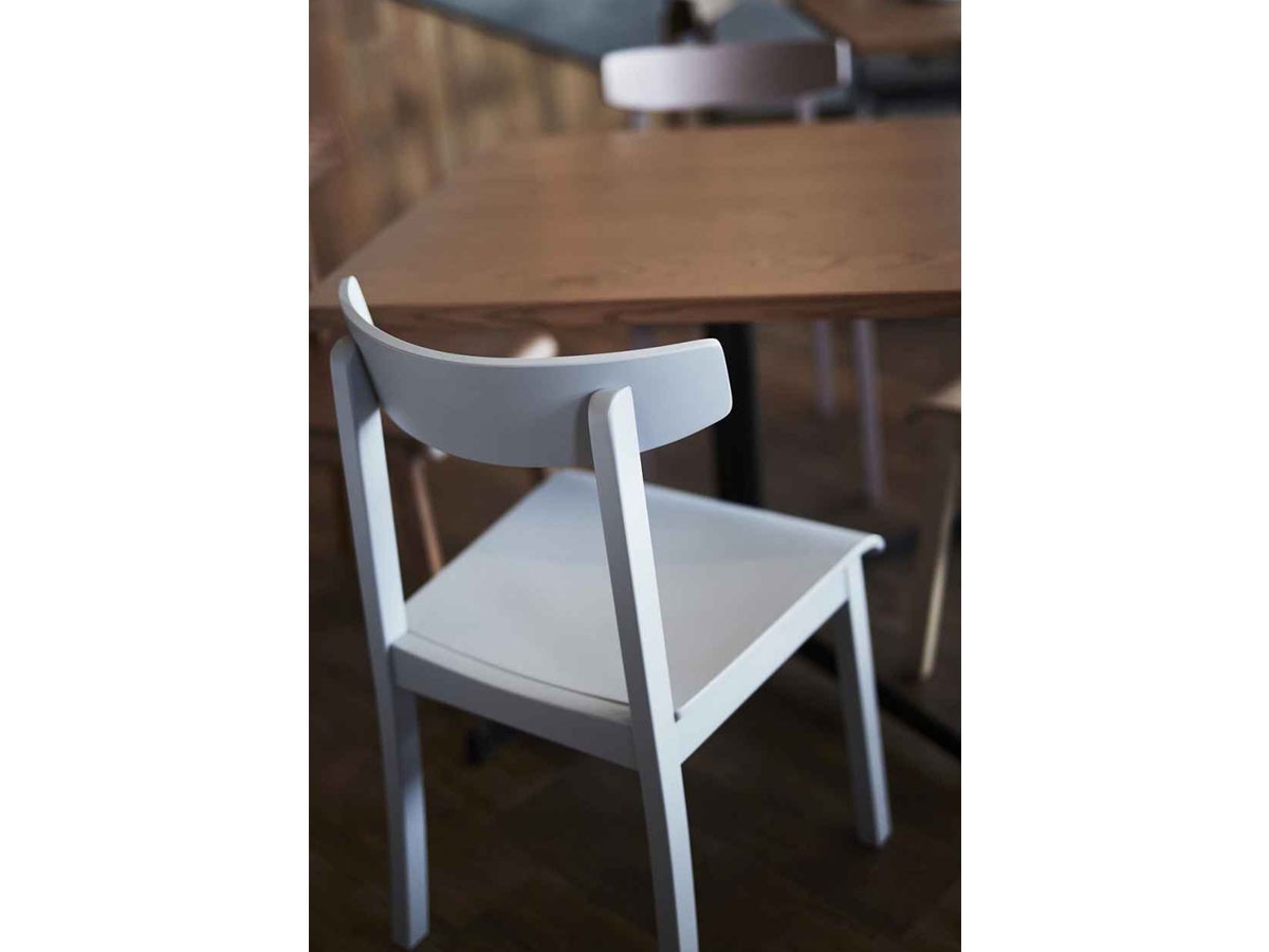 Coccole CHAIR / コッコレ チェア C100 カラー塗装 （チェア・椅子 > ダイニングチェア） 5