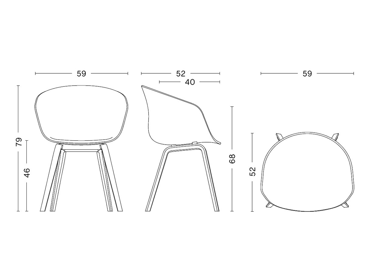 HAY ABOUT A CHAIR AAC22 / ヘイ アバウト ア チェア AAC22