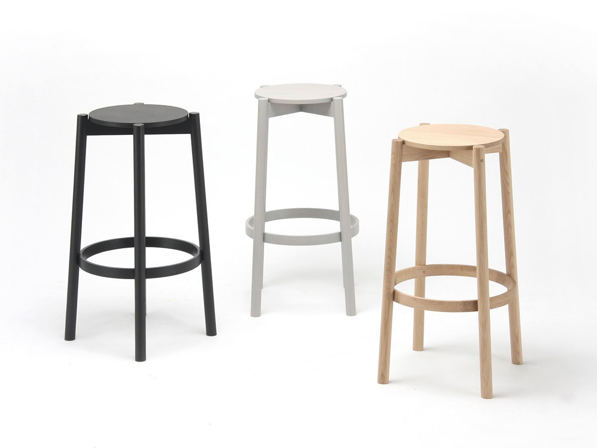 KARIMOKU NEW STANDARD CASTOR BARSTOOL / カリモクニュースタンダード 