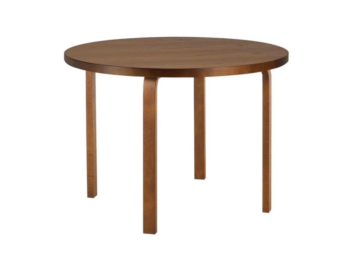 Artek TABLE 90A WALNUT STAINED / アルテック 90A テーブル（ウォルナットステイン） （テーブル > ダイニングテーブル） 1