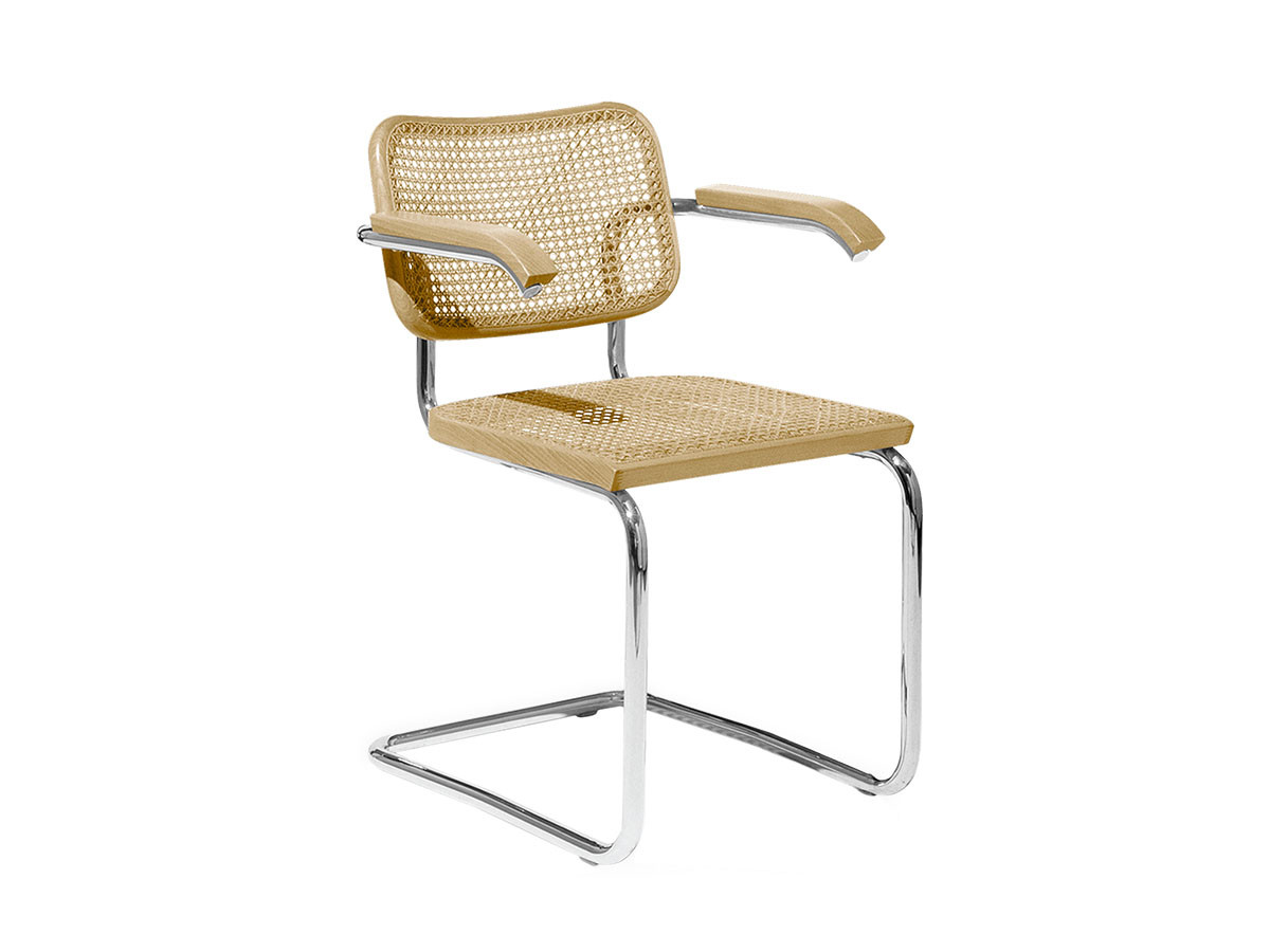 Knoll Breuer Collection
Cesca Arm Chair / ノル ブロイヤーコレクション
チェスカ アームチェア（籐張り / 機械張り） （チェア・椅子 > ダイニングチェア） 1