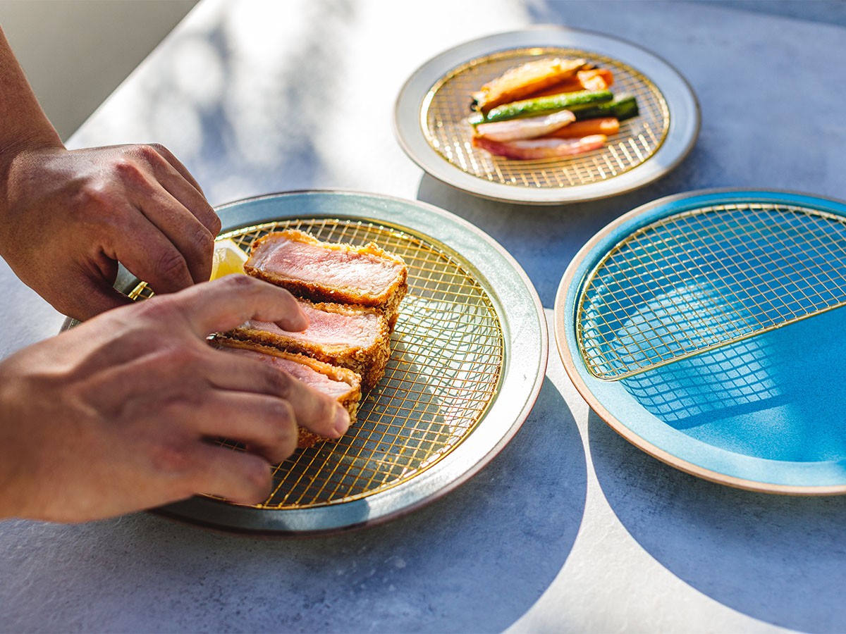 KIKIME amime / キキメ アミメ プレート L 純金網 （食器・テーブルウェア > 皿・プレート） 12