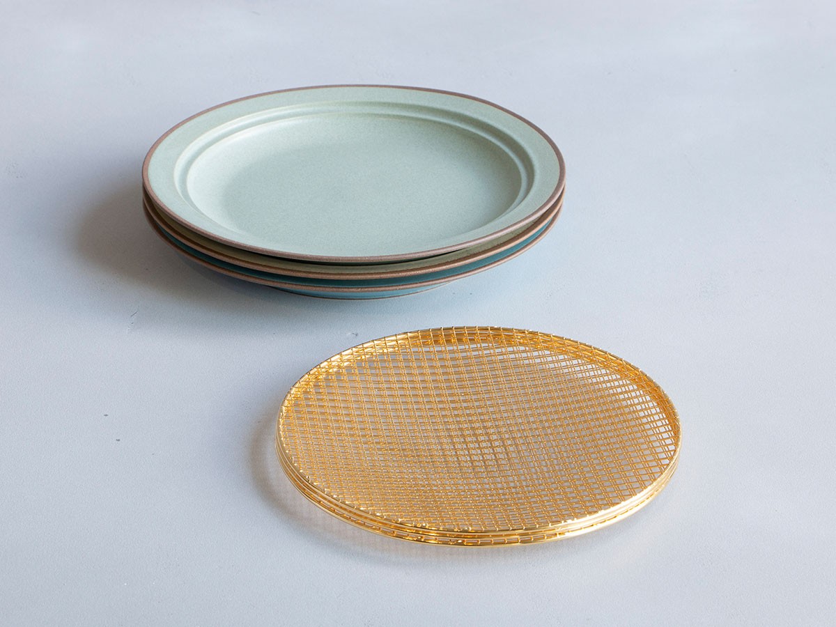 KIKIME amime / キキメ アミメ プレート L 純金網 （食器・テーブルウェア > 皿・プレート） 18