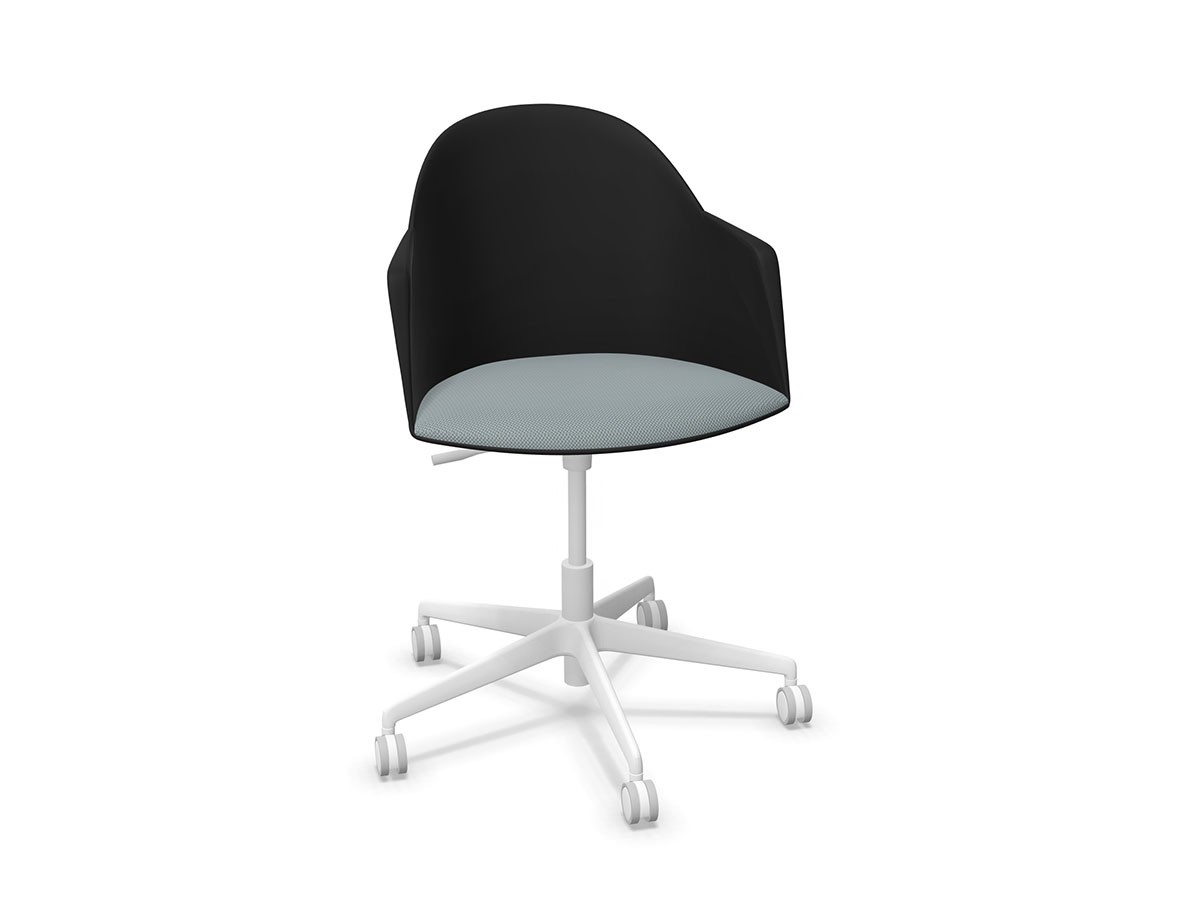 arper Cila Go Arm Chair / アルペール シーラゴー アームチェア 座クッション付 5スターベース （チェア・椅子 > オフィスチェア・デスクチェア） 5