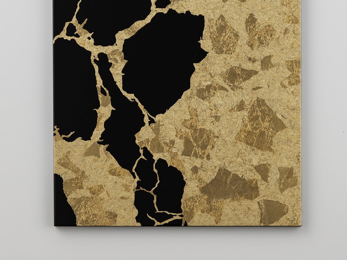 箔一 アートパネル 金継ぎ 黒 / はくいち アートパネル 金継ぎ 黒 L （アート・オブジェ > ウォールアート・アートパネル） 7