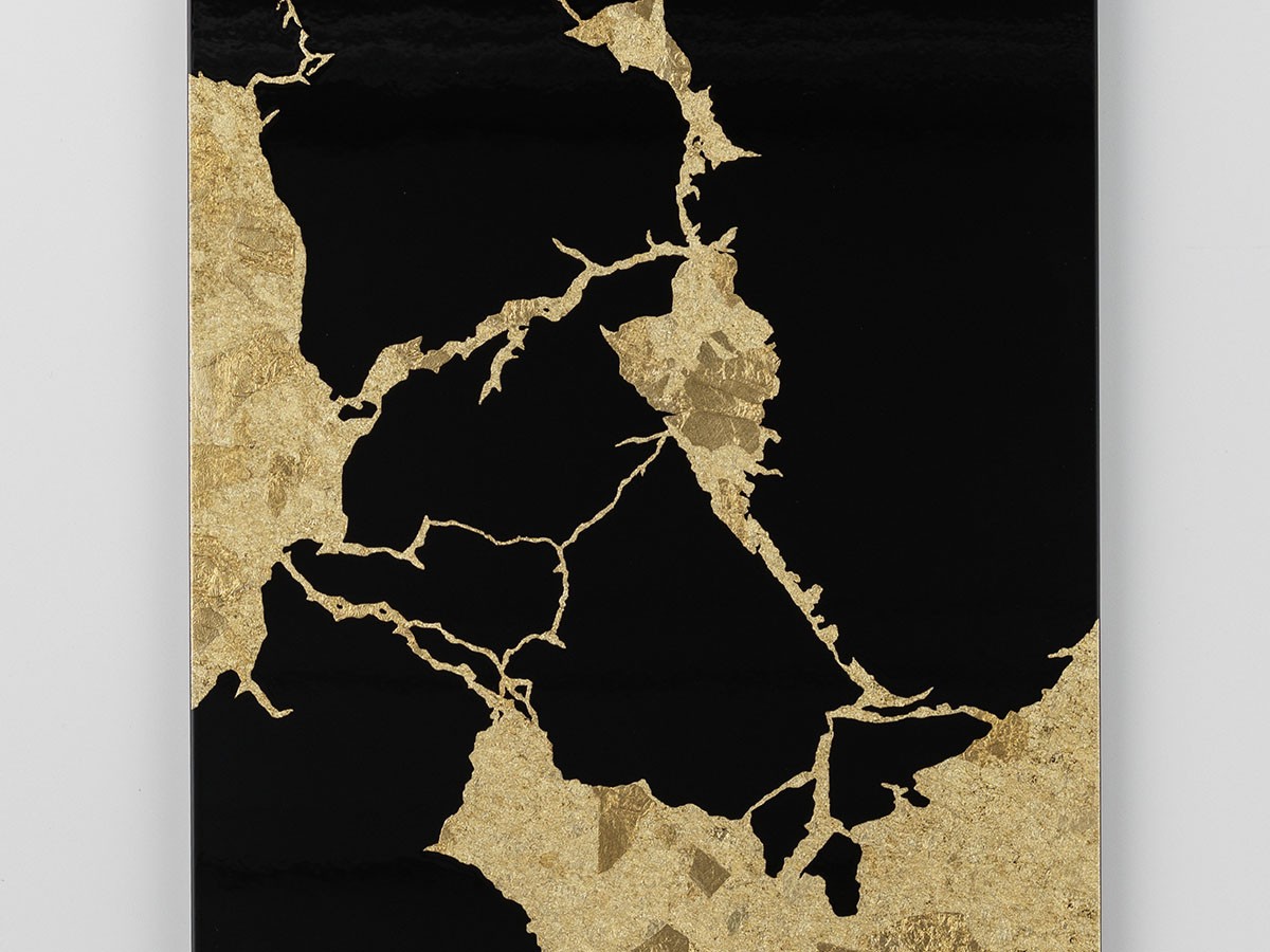 箔一 アートパネル 金継ぎ 黒 / はくいち アートパネル 金継ぎ 黒 L （アート・オブジェ > ウォールアート・アートパネル） 6