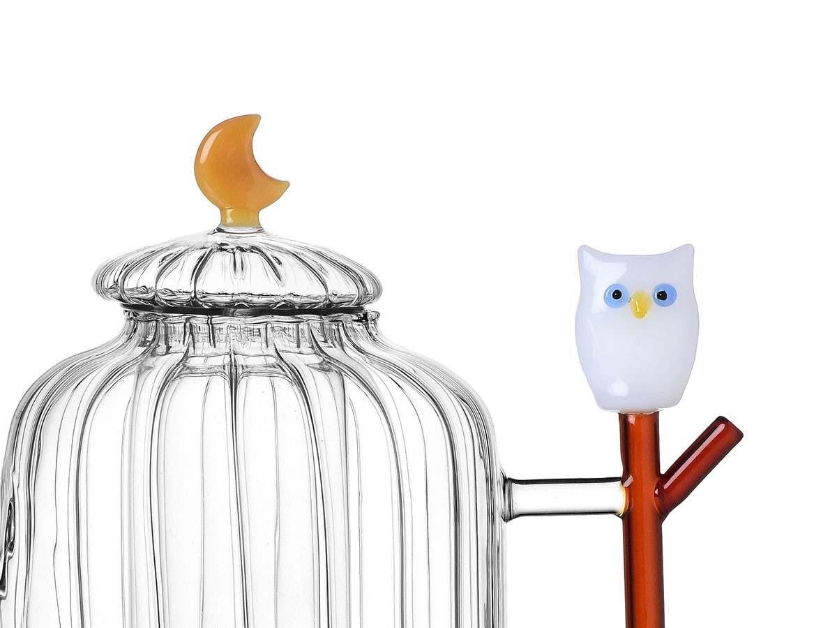 ICHENDORF MILANO Animal Farm Teapot 
Owl / イッケンドルフ・ミラノ アニマルファーム ティーポット 
フクロウ 1L （食器・テーブルウェア > ティーポット・急須） 2